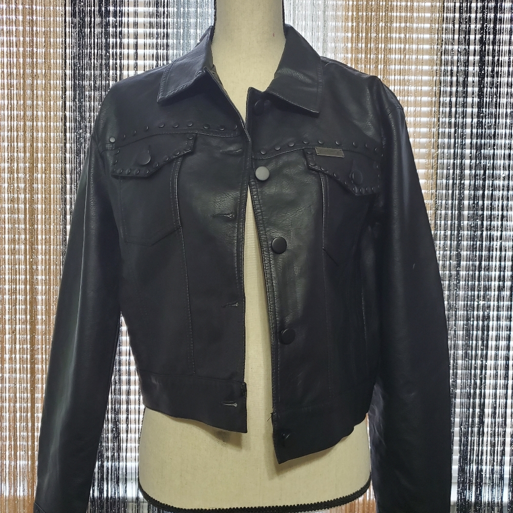 Kendall + Kylie Faux Leather Jacket by Harper Grey